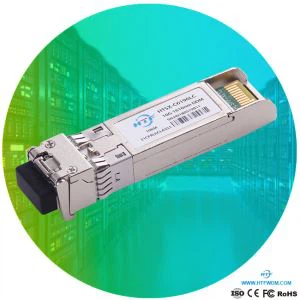 Transceptor óptico monomodo SFP CWDM 10G Módulo 10km