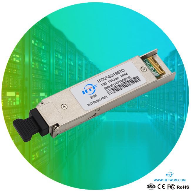 Transceptores de fibra óptica XFP 2km Duplex LC SMF