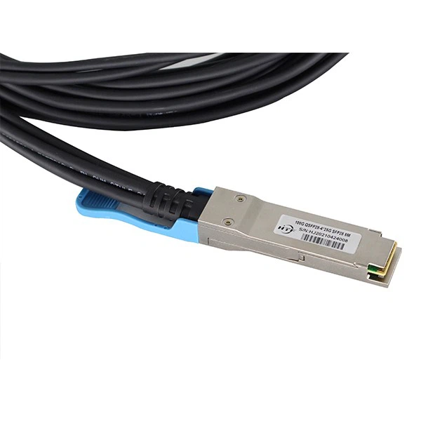 100G QSFP28 To 4SFP28 DAC Cable
